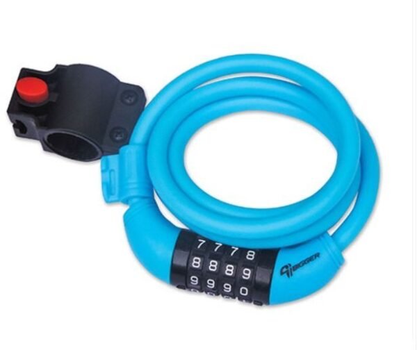 CANDADO BIGGER  CON COMBINACION 10 * 1200 AZUL 04244-4