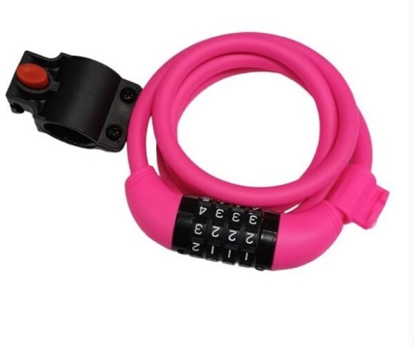 CANDADO BIGGER  CON COMBINACION 10 * 1200 ROSA 04244-7