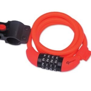 CANDADO BIGGER  CON COMBINACION 10 * 1200 NARANJA 04244-2
