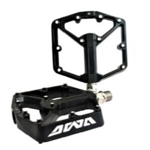 PEDALES MTB - AWA ALUMINIO PLATAFORMA C/10 PINES METALICOS