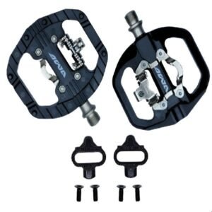 PEDAL MTB - AWA TERMOPLASTICO C/TRABA SPD + PLATAFORMA