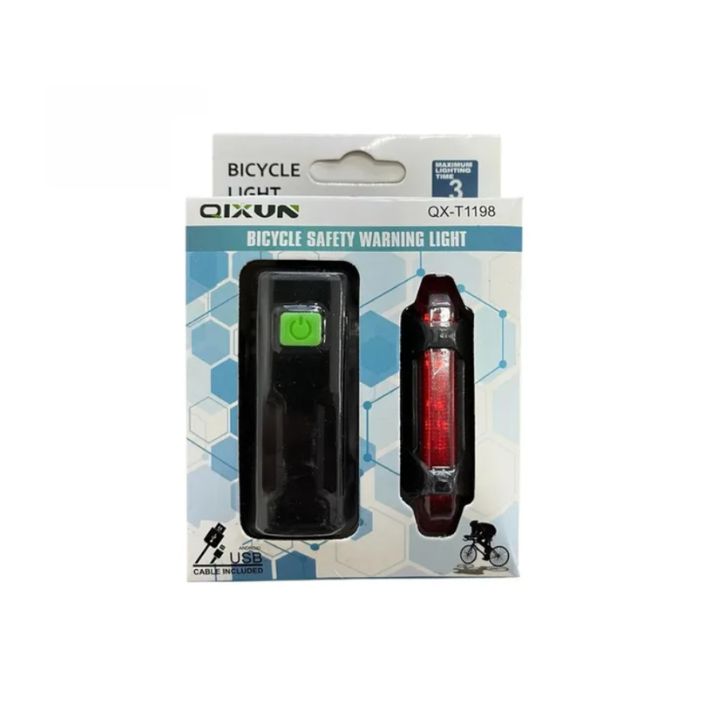 PRD_985_82362_5594939-1.jpg LUZ DELANTERA 300 LUMENES USB QIXUN GG-24005 QX-T1198 - Imagen 1