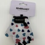 GUANTE REMBRANDT CORTO NIñO CORAZONES REM400