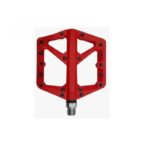 PEDAL DE PLATAFORMA DE NYLON ROJOS CON PINES METALICOS